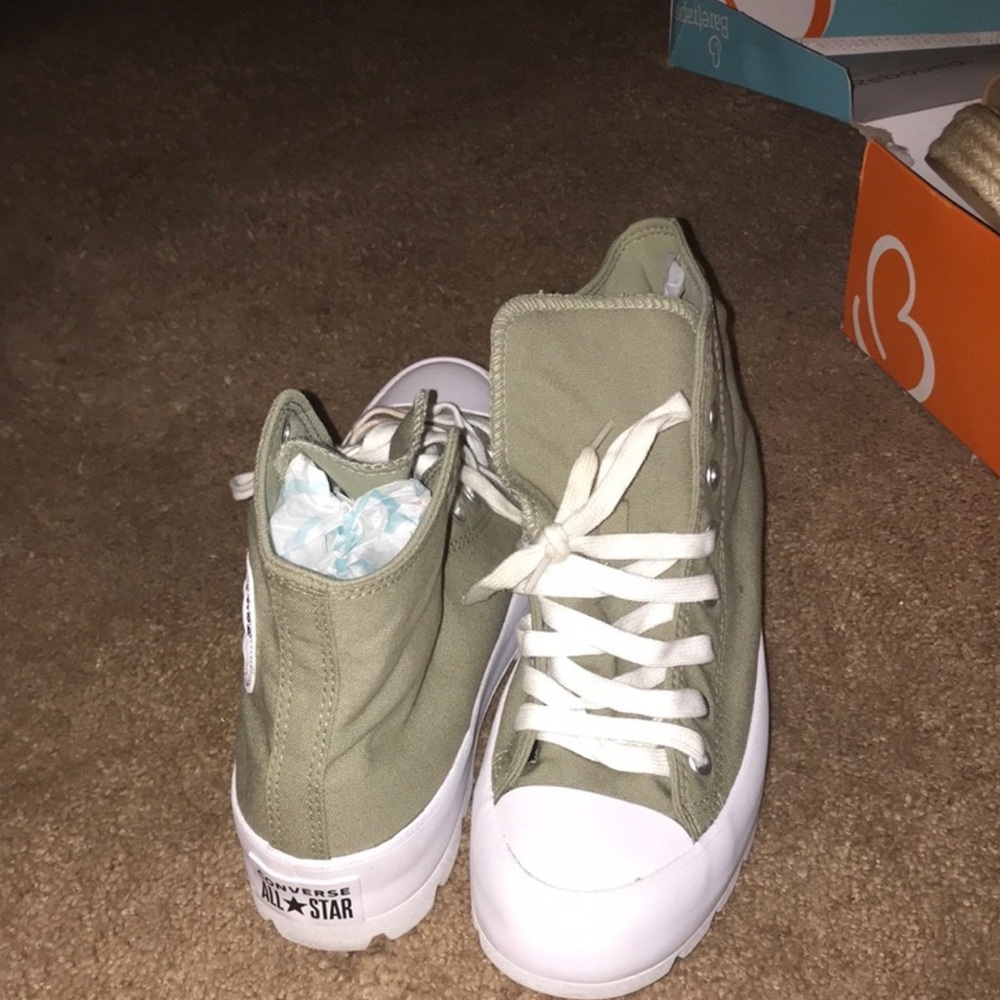 Green Platform Converse - image 1